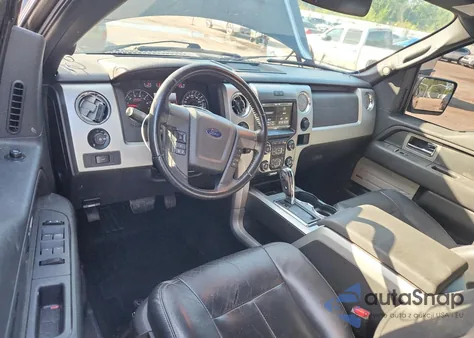 2013 Ford F150 Supercrew из США, поврежденный, VIN 1FTFW1ET1DFB41177